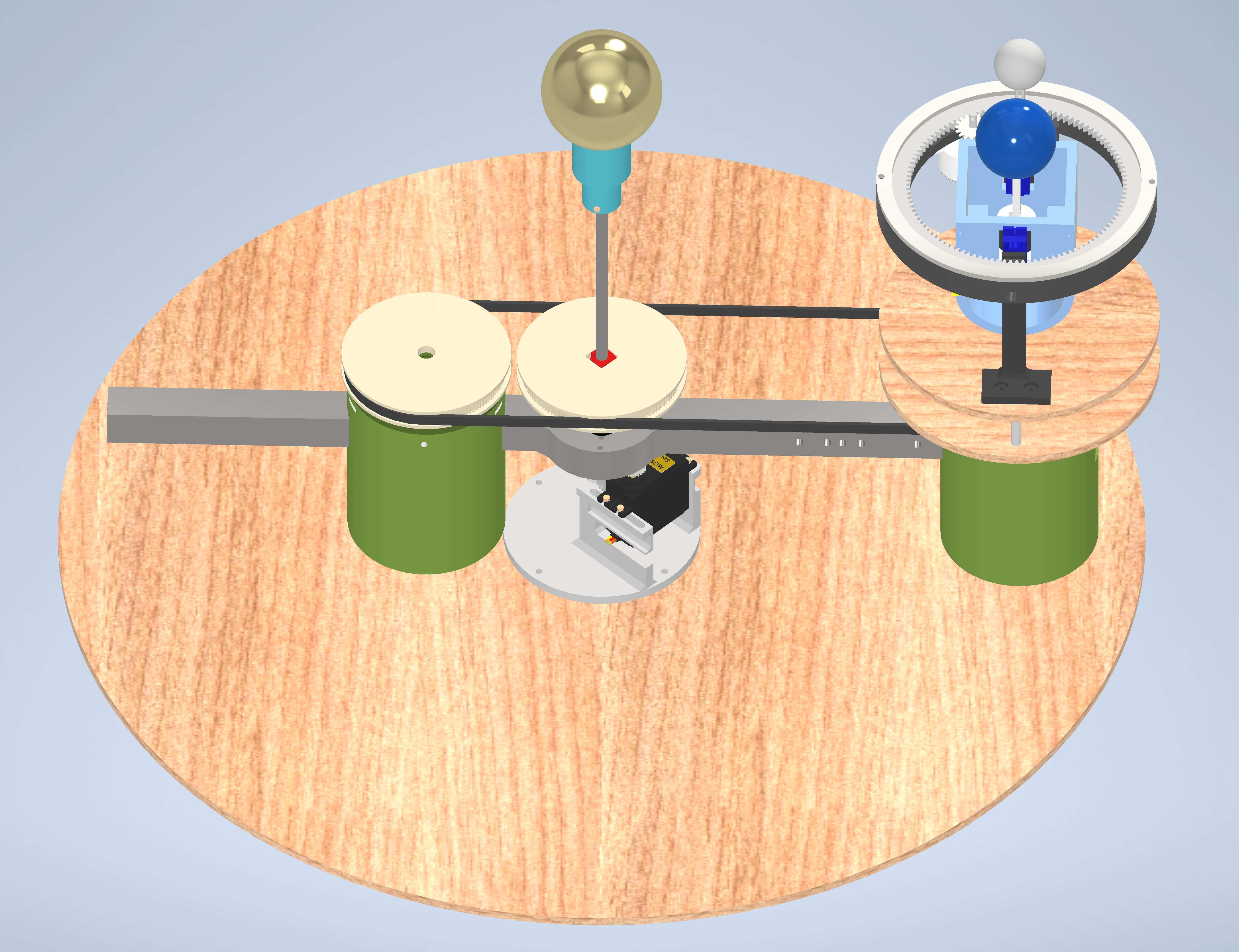 Reconfigurable Planetary System — CAD